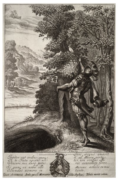 The Golden Bough (State 1) by Wenceslaus Hollar